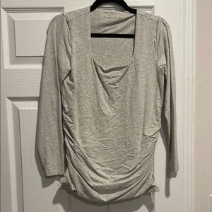 Long sleeve Abercrombie maternity tee